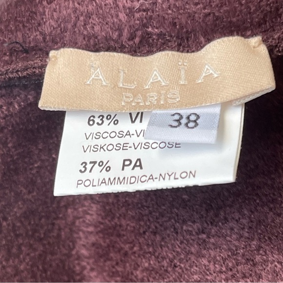 ALAÏA peplum aline mini dress sleeveless Medium ( size 38 EU ) - Picture 8 of 14
